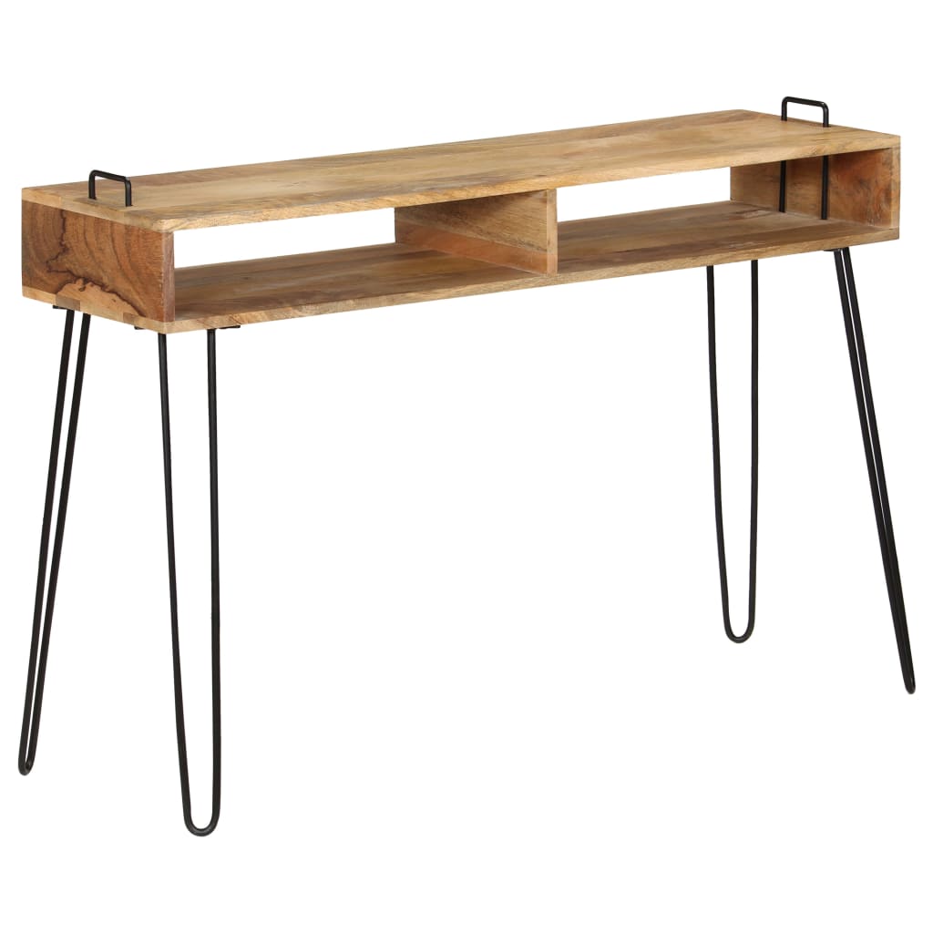 Konsolipöytä mangopuu 115x35x76 cm - Sisustajankoti.fi