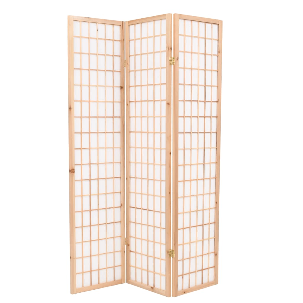 Taitettava tilanjakaja 3 paneelia japanilaistyylinen 120x170cm - Sisustajankoti.fi