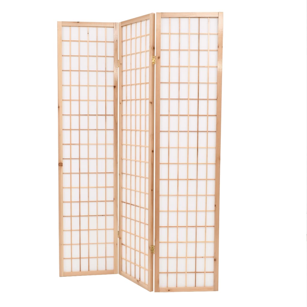 Taitettava tilanjakaja 3 paneelia japanilaistyylinen 120x170cm - Sisustajankoti.fi