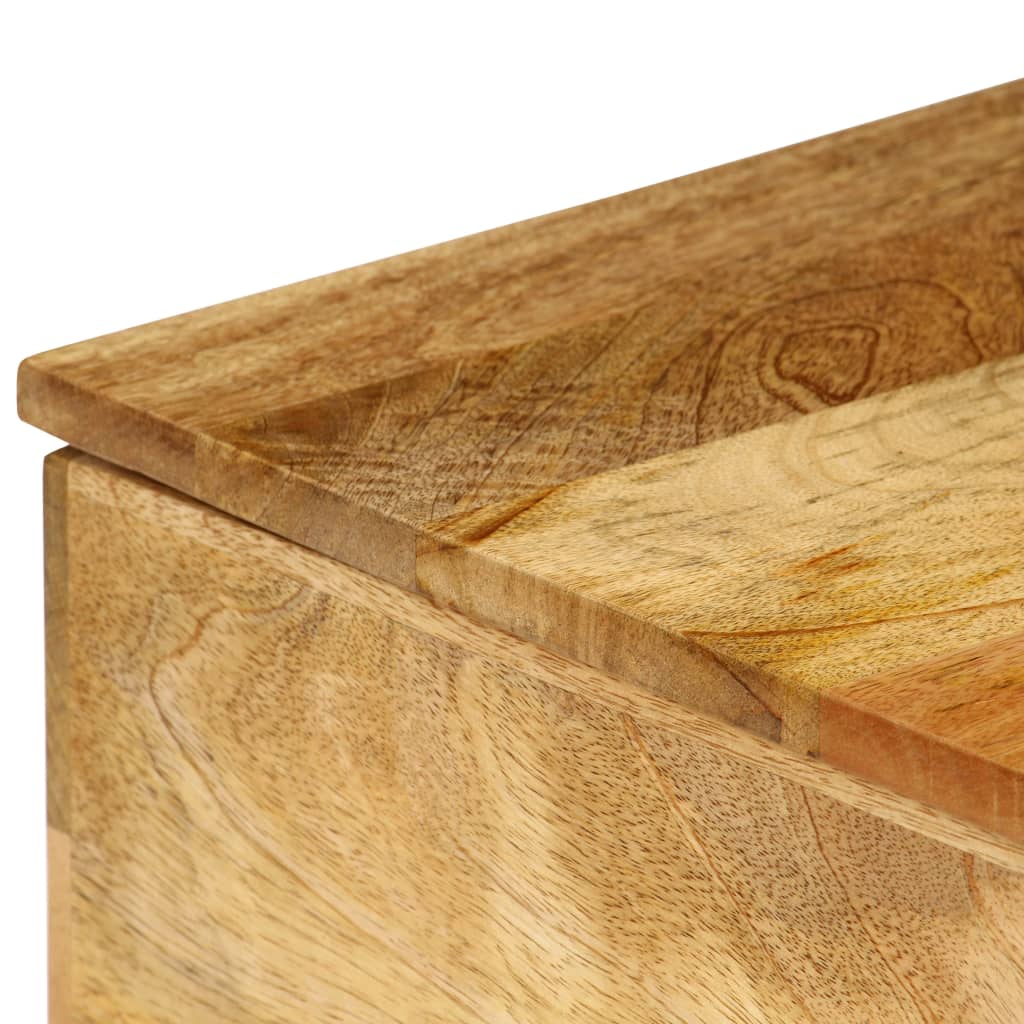 Sohvapöytä kiinteä mangopuu 110x55x35 cm - Sisustajankoti.fi