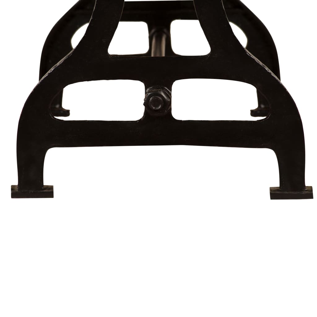 Kahvipöytä täysi kierrätetty puu 100x60x40 cm - Sisustajankoti.fi