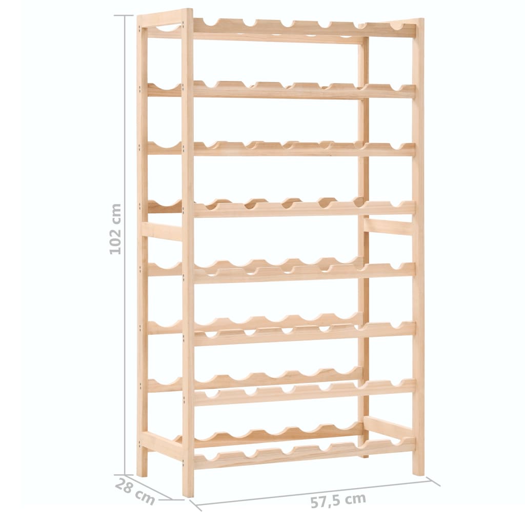 Viinipulloteline setripuu 57,5 x 28 x 102 cm - Sisustajankoti.fi