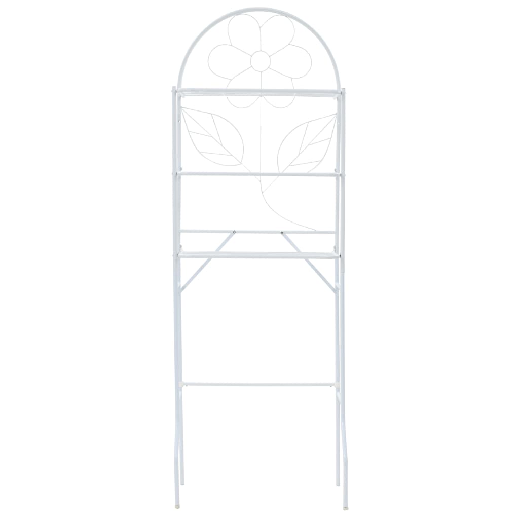 WC-hylly 60x33x174 cm valkoinen - Sisustajankoti.fi