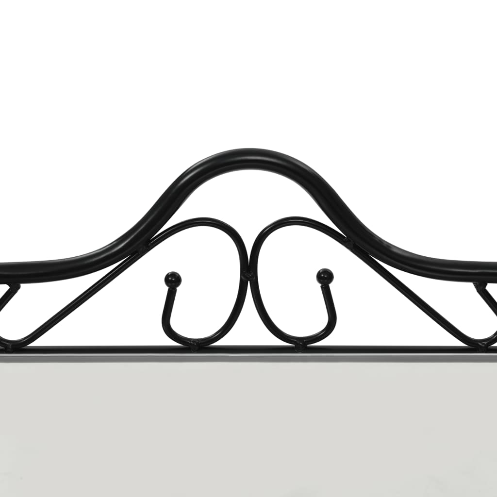 Yöpöydät 2 kpl teräs ja karkaistu lasi 45x30,5x60 cm musta - Sisustajankoti.fi