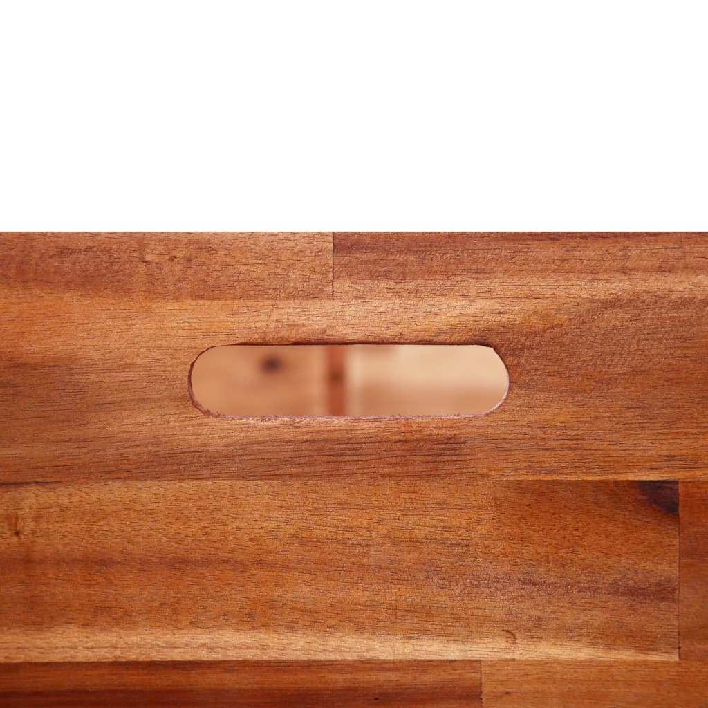 Puutarhan korotettu kukkalaatikko akaasiapuu 100x50x50 cm - Sisustajankoti.fi