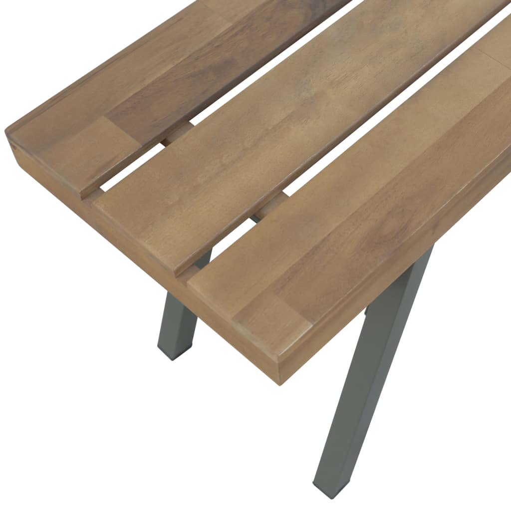 Puutarhapenkki 120 cm täysi akaasiapuu - Sisustajankoti.fi