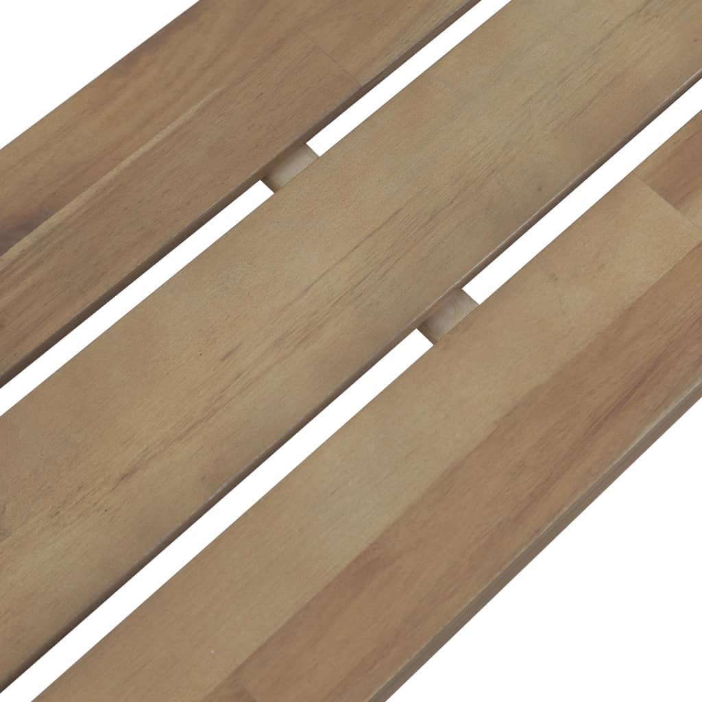 Puutarhapenkki 120 cm täysi akaasiapuu - Sisustajankoti.fi