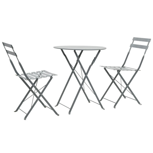 3-osainen Bistrosarja Teräs Harmaa - Sisustajankoti.fi