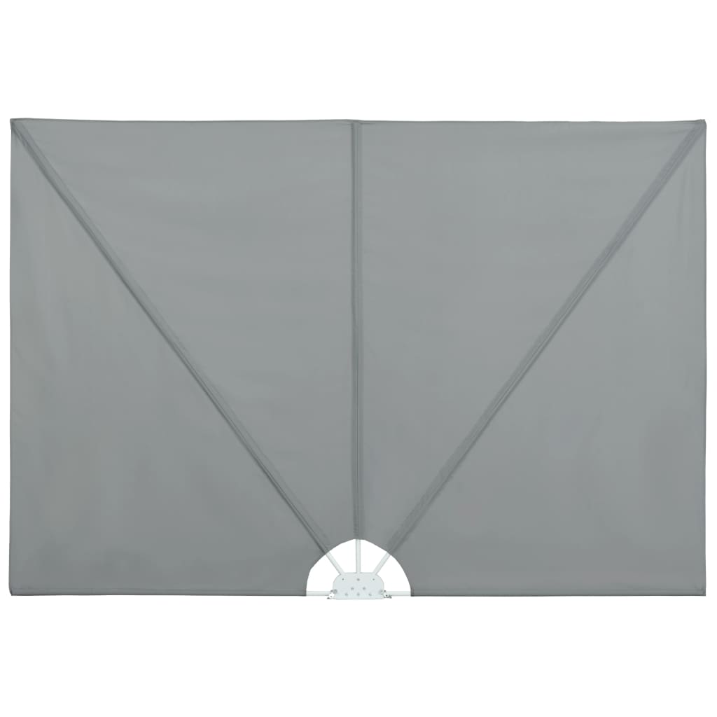 Kokoontaittuva terassin sivumarkiisi harmaa 300x200 cm - Sisustajankoti.fi