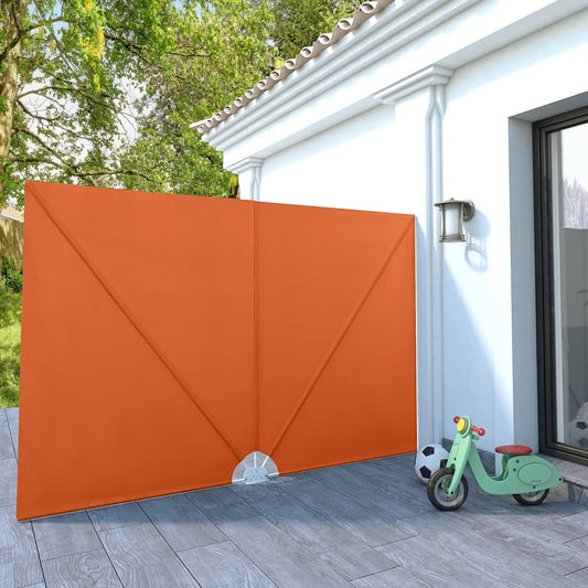 Kokoontaittuva terassin sivumarkiisi terrakotta 300x200 cm - Sisustajankoti.fi