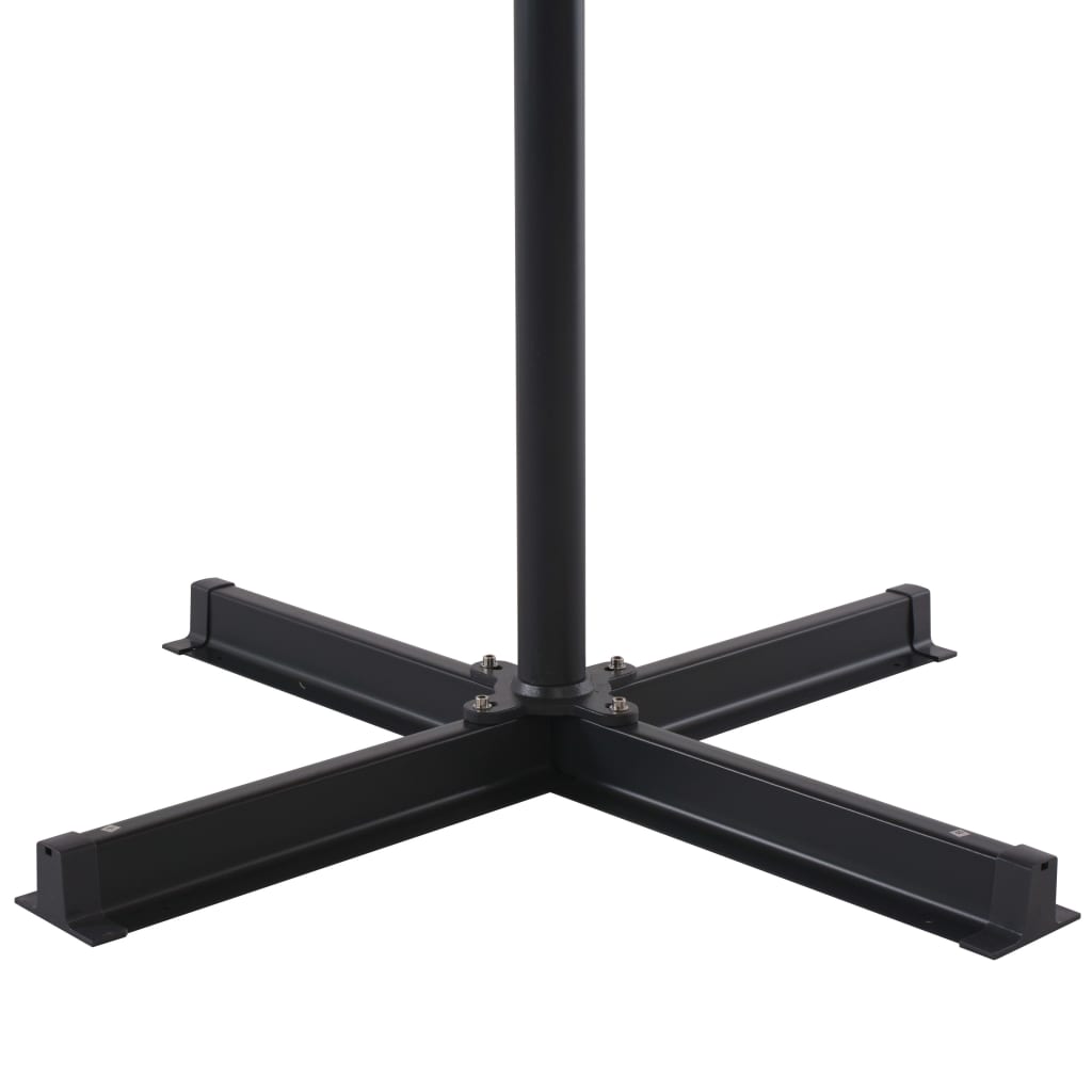 Aurinkovarjo alumiinitanko 500 cm terrakotta - Sisustajankoti.fi