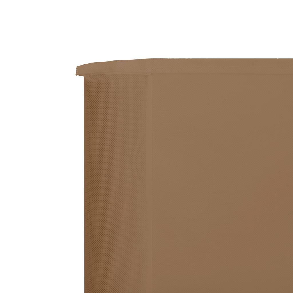 Tuulensuojakangas 3 paneelilla 400 x 120 cm ruskeanharmaa - Sisustajankoti.fi
