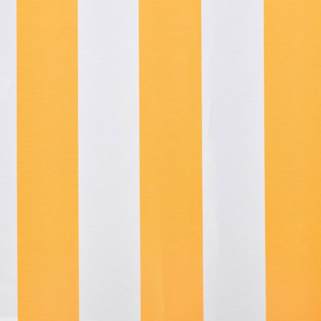 Markiisikangas oranssi ja valkoinen 350x250 cm - Sisustajankoti.fi