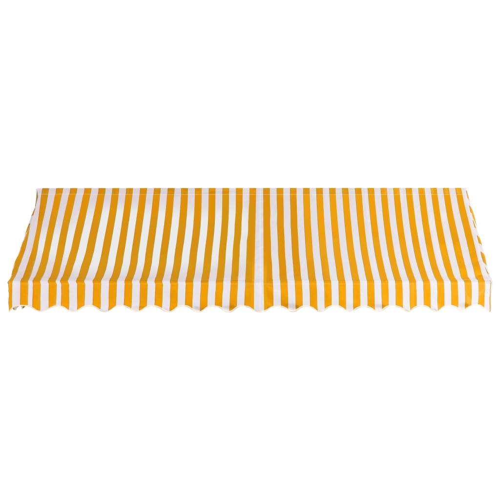 Bistromarkiisi 350x120 cm oranssi ja valkoinen - Sisustajankoti.fi