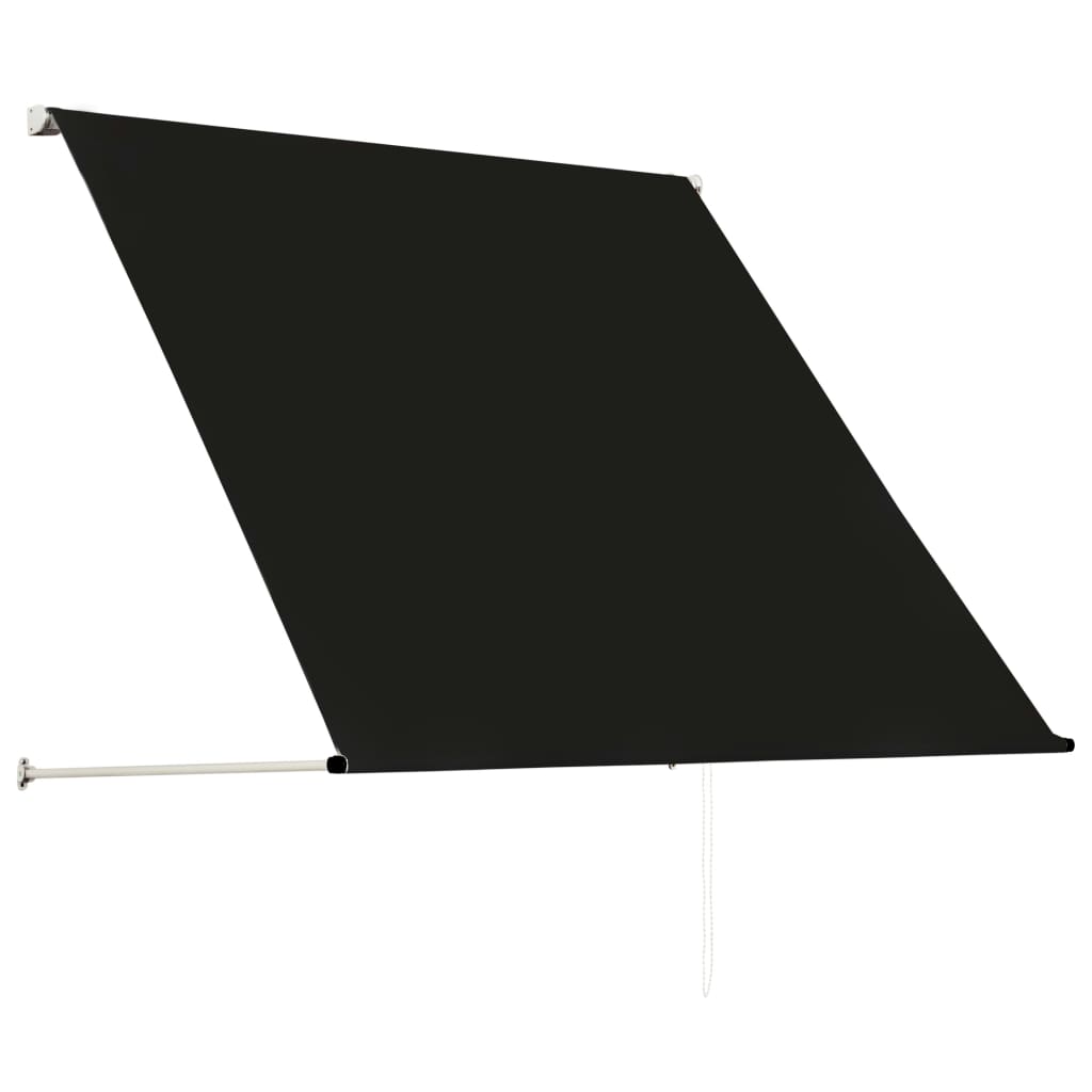 Sisäänkelattava markiisi 150x150 cm antrasiitti - Sisustajankoti.fi