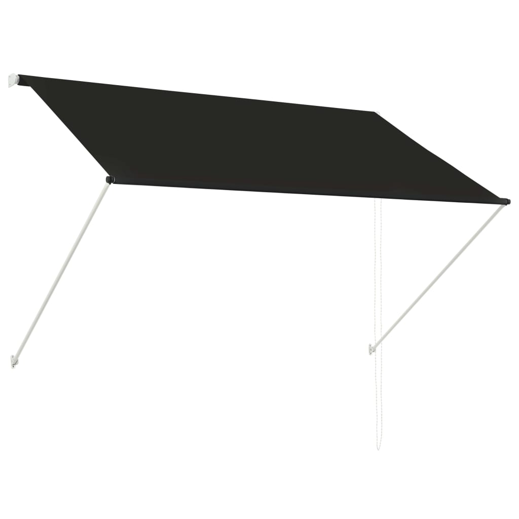 Sisäänkelattava markiisi 200x150 cm antrasiitti - Sisustajankoti.fi