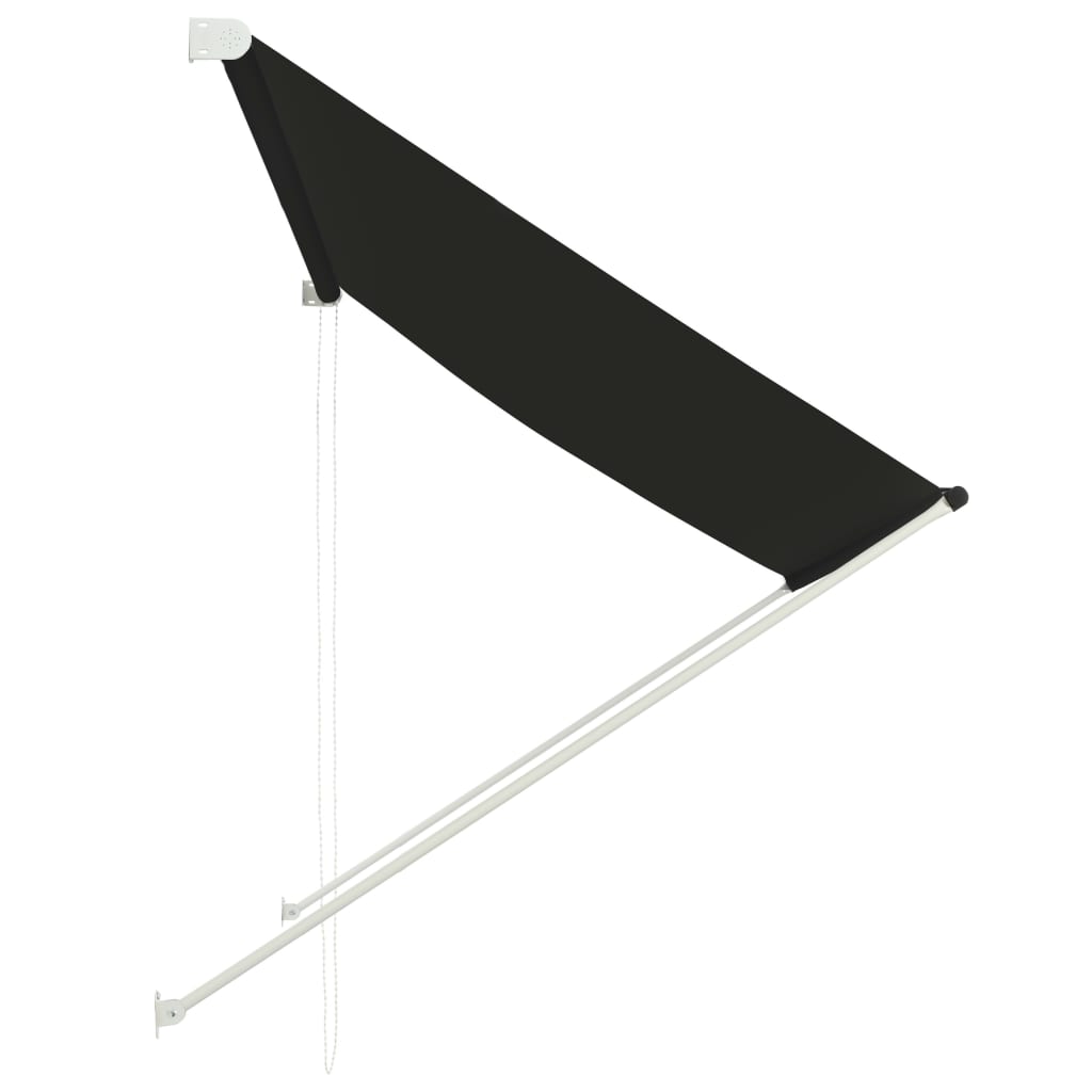 Sisäänkelattava markiisi 200x150 cm antrasiitti - Sisustajankoti.fi