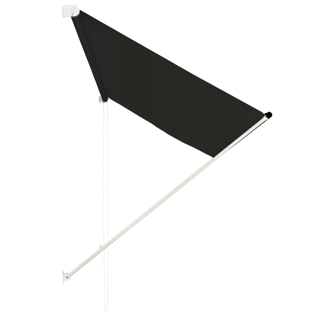 Sisäänkelattava markiisi 250x150 cm antrasiitti - Sisustajankoti.fi
