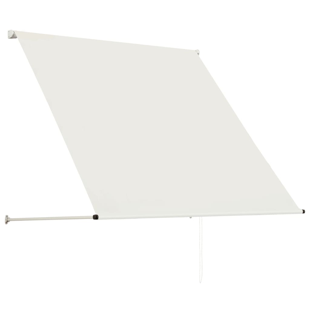Sisäänkelattava markiisi 150x150 cm kerma - Sisustajankoti.fi
