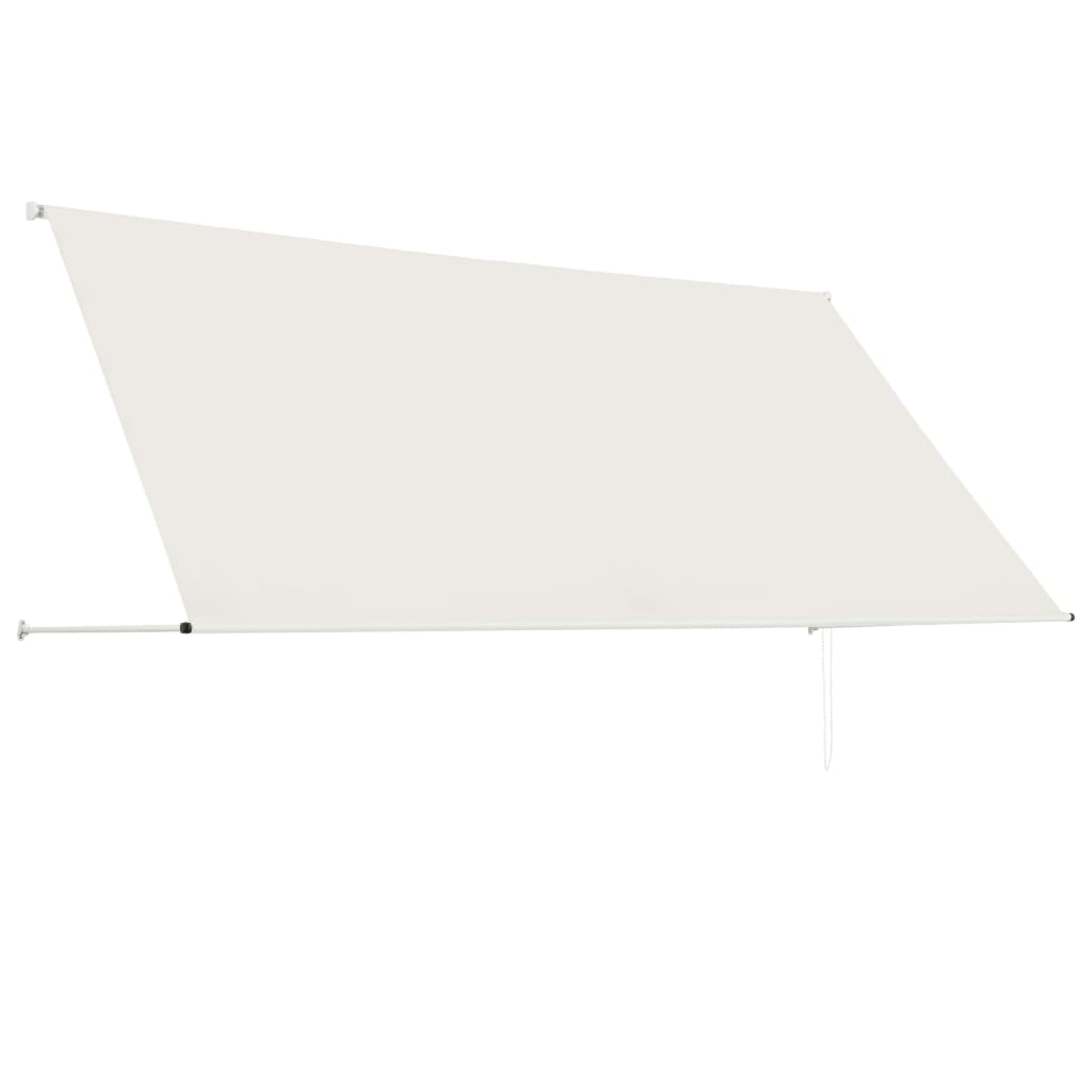 Sisäänkelattava markiisi 300x150 cm kerma - Sisustajankoti.fi
