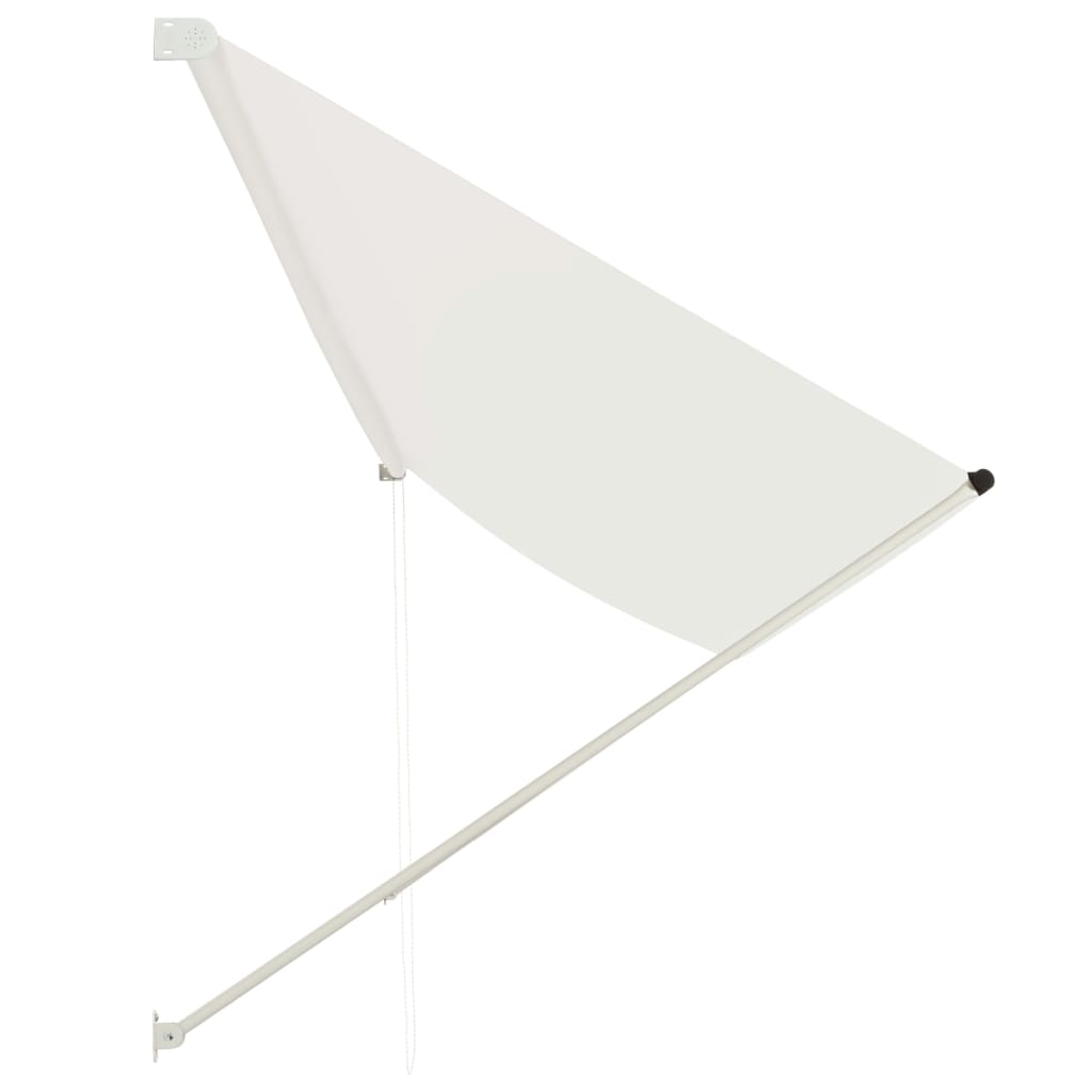 Sisäänkelattava markiisi 400x150 cm kerma - Sisustajankoti.fi