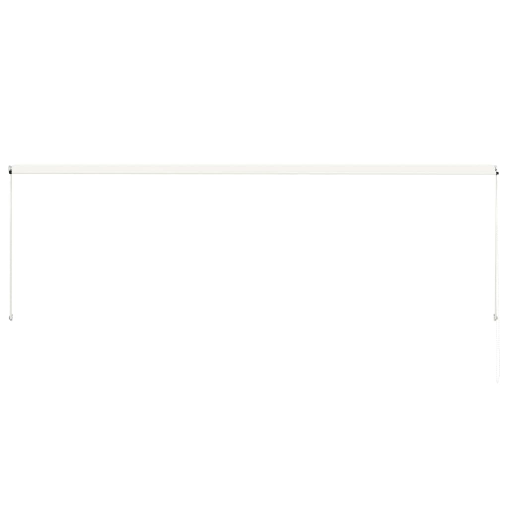 Sisäänkelattava markiisi 400x150 cm kerma - Sisustajankoti.fi