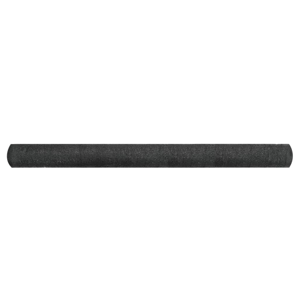 Näkösuoja HDPE 1,5x25 m musta - Sisustajankoti.fi