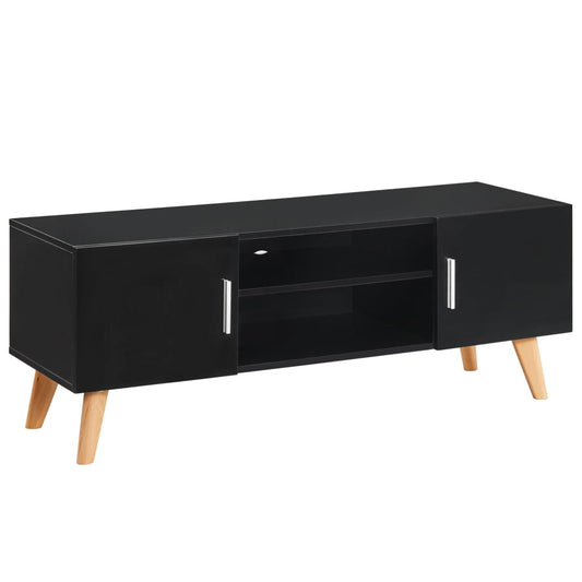 TV-taso 120x40x46 cm MDF musta - Sisustajankoti.fi