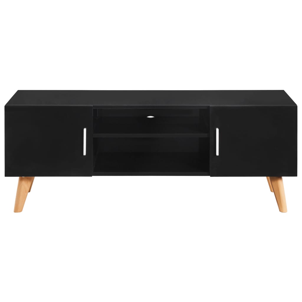 TV-taso 120x40x46 cm MDF musta - Sisustajankoti.fi