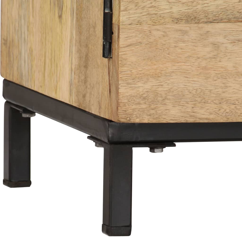 TV-taso 145x30x41 cm kiinteä mangopuu - Sisustajankoti.fi