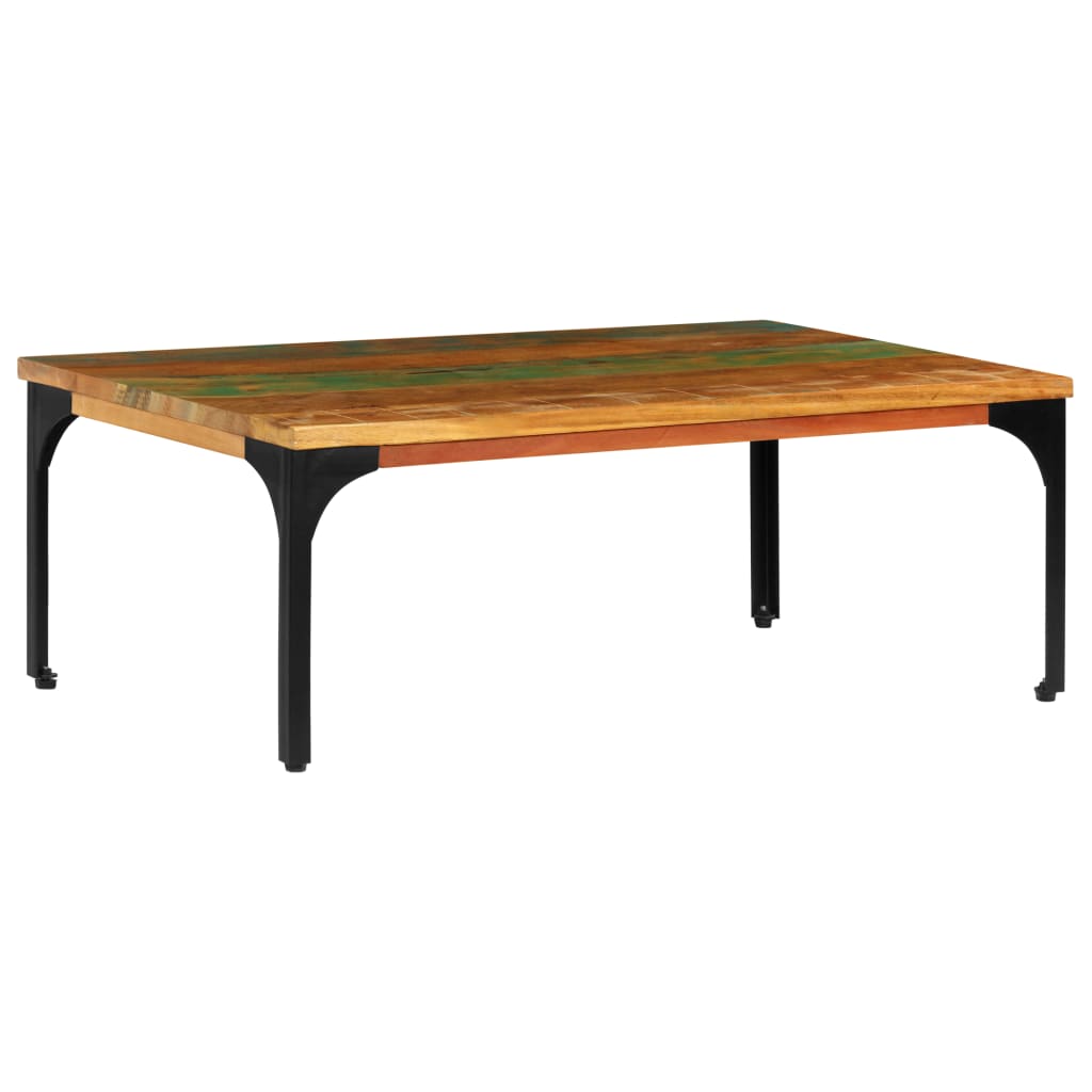 Sohvapöytä 100x60x35 cm kierrätetty puu - Sisustajankoti.fi
