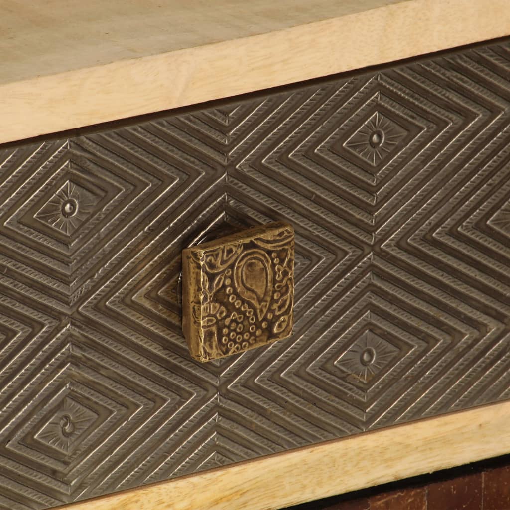 TV-kaappi 120x30x40 cm täysi mangopuu - Sisustajankoti.fi