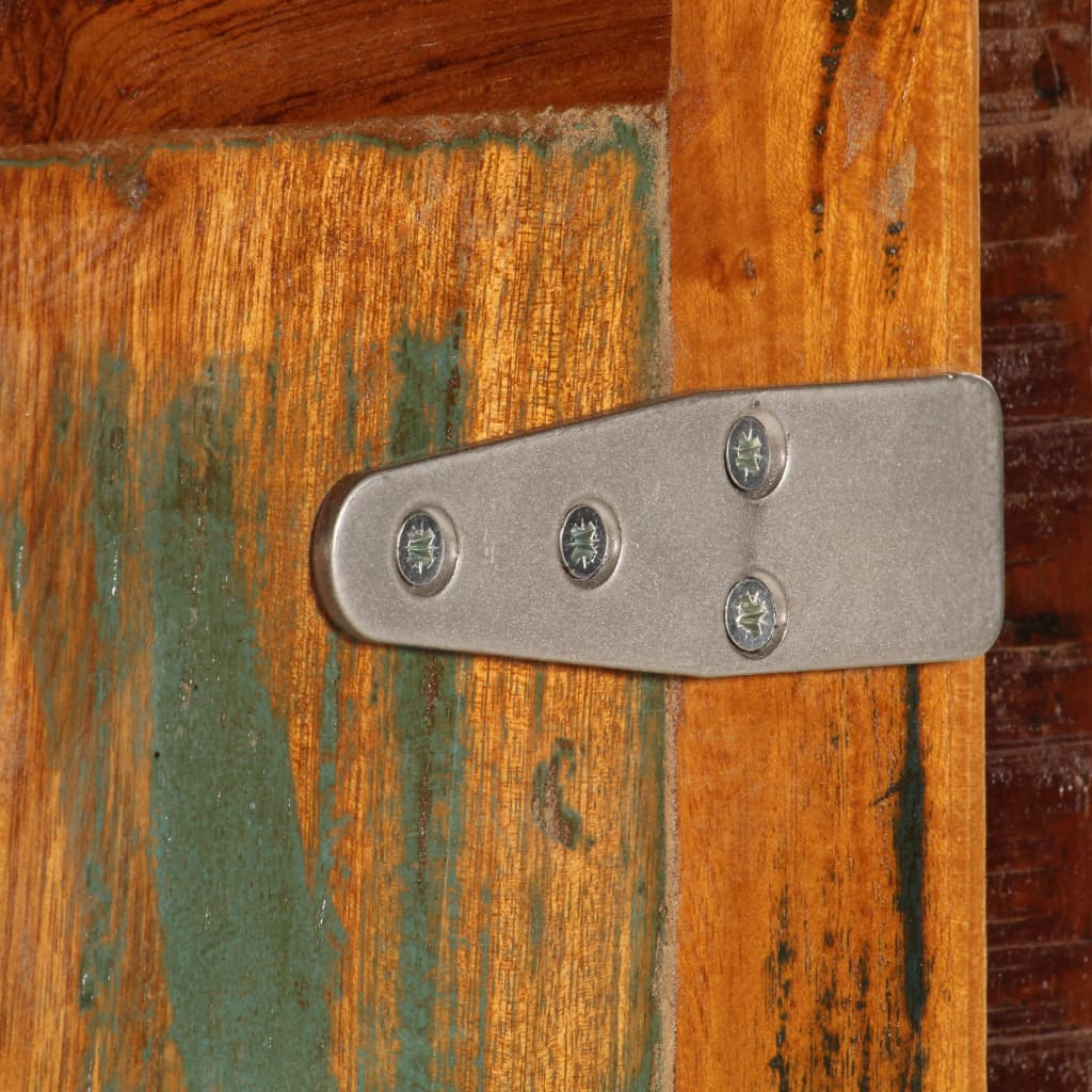 Yöpöytä 50x30x50 cm täysi kierrätetty puu - Sisustajankoti.fi