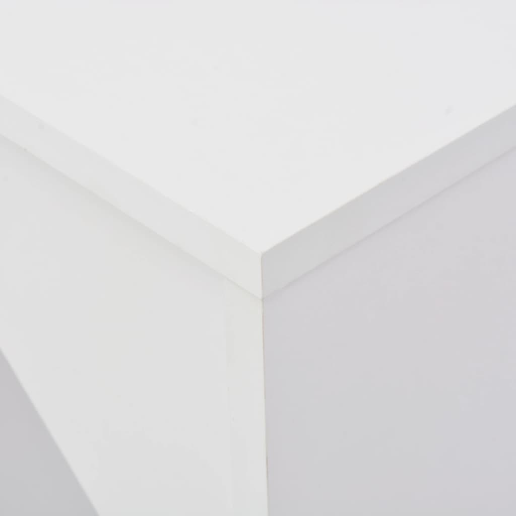 Baaripöytä siirrettävällä hyllyllä valkoinen 138x39x110 cm - Sisustajankoti.fi