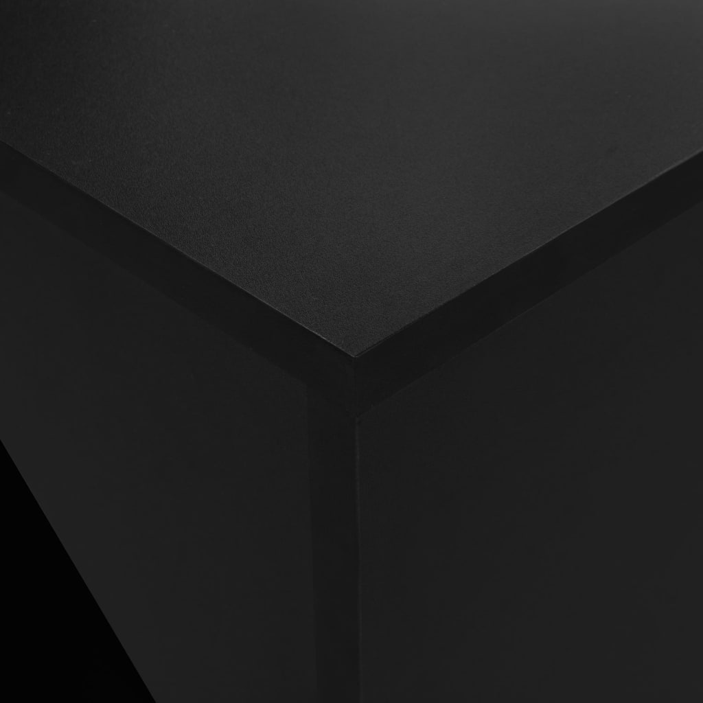 Baaripöytä kaapilla musta 115x59x200 cm - Sisustajankoti.fi