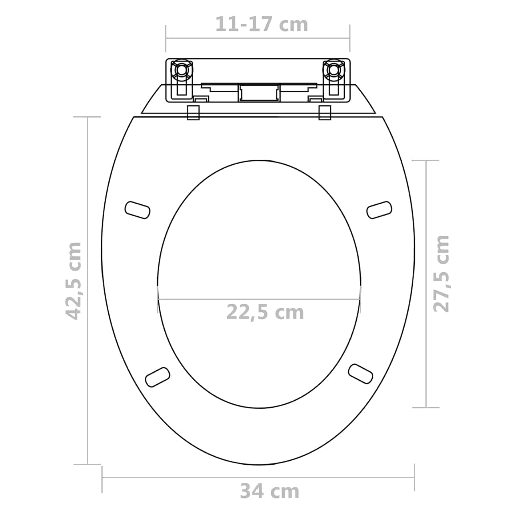WC-istuimet soft-close kansilla 2 kpl muovi valkoinen - Sisustajankoti.fi