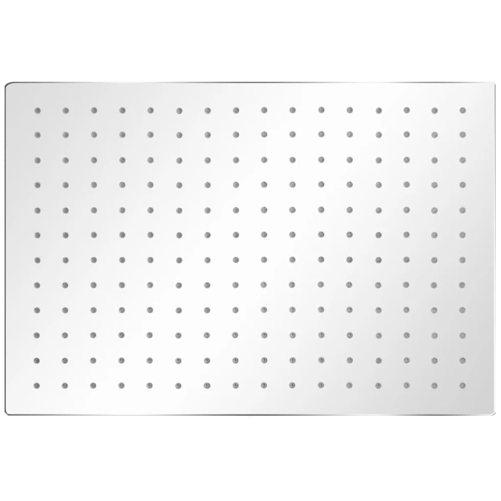 Sadesuihkupää 2 kpl ruostumaton teräs 30x40 cm - Sisustajankoti.fi