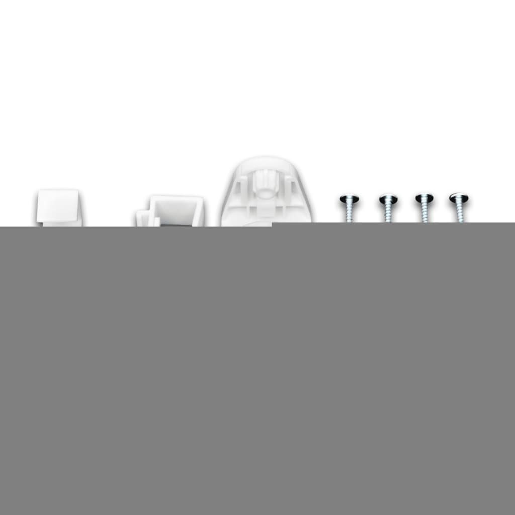 Pimentävä rullaverho 140 x 230 cm Valkoinen - Sisustajankoti.fi