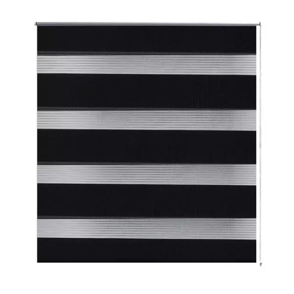 Zebra rullakaihdin 80 x 150 cm musta - Sisustajankoti.fi