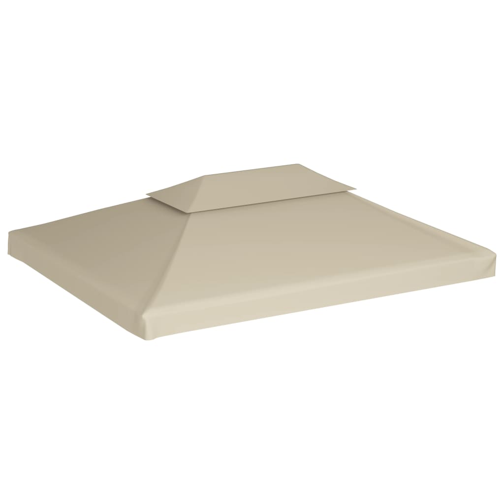 Huvimajan vaihtokatto 310 g/m² Beige 3 x 4 m - Sisustajankoti.fi