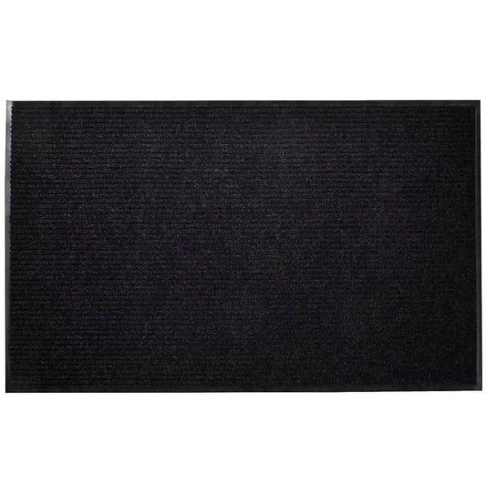 Musta PVC Ovimatto 90 x 60 cm - Sisustajankoti.fi