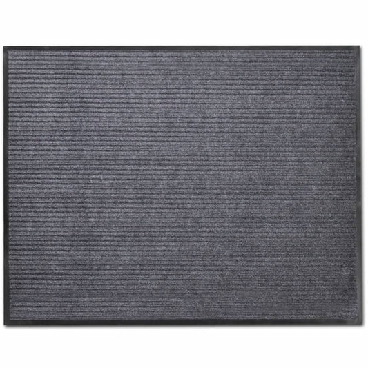Harmaa PVC Ovimatto 120 x 180 cm - Sisustajankoti.fi