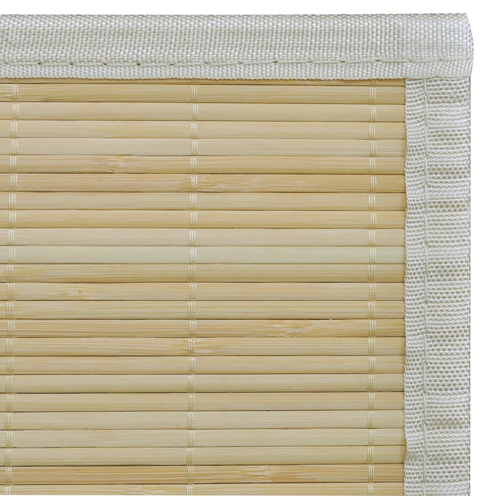 Luonnollinen Suorakaide Bambumatto  80 x 300 cm - Sisustajankoti.fi