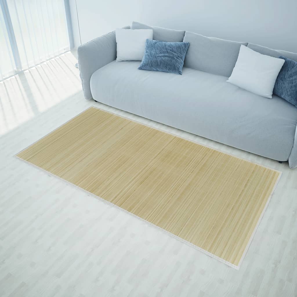 Luonnollinen Suorakaide Bambumatto  80 x 300 cm - Sisustajankoti.fi