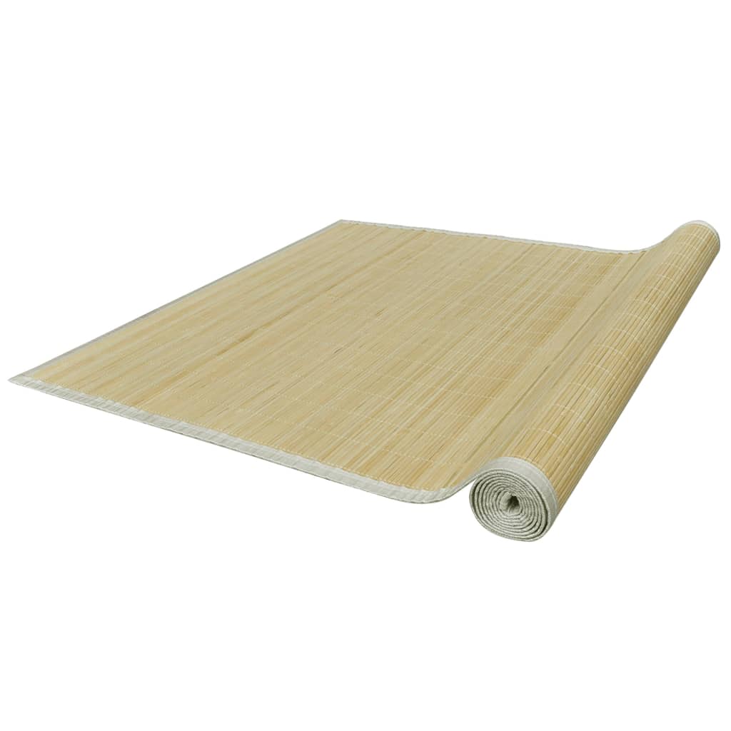 Luonnollinen Suorakaide Bambumatto 120 x 180 cm - Sisustajankoti.fi