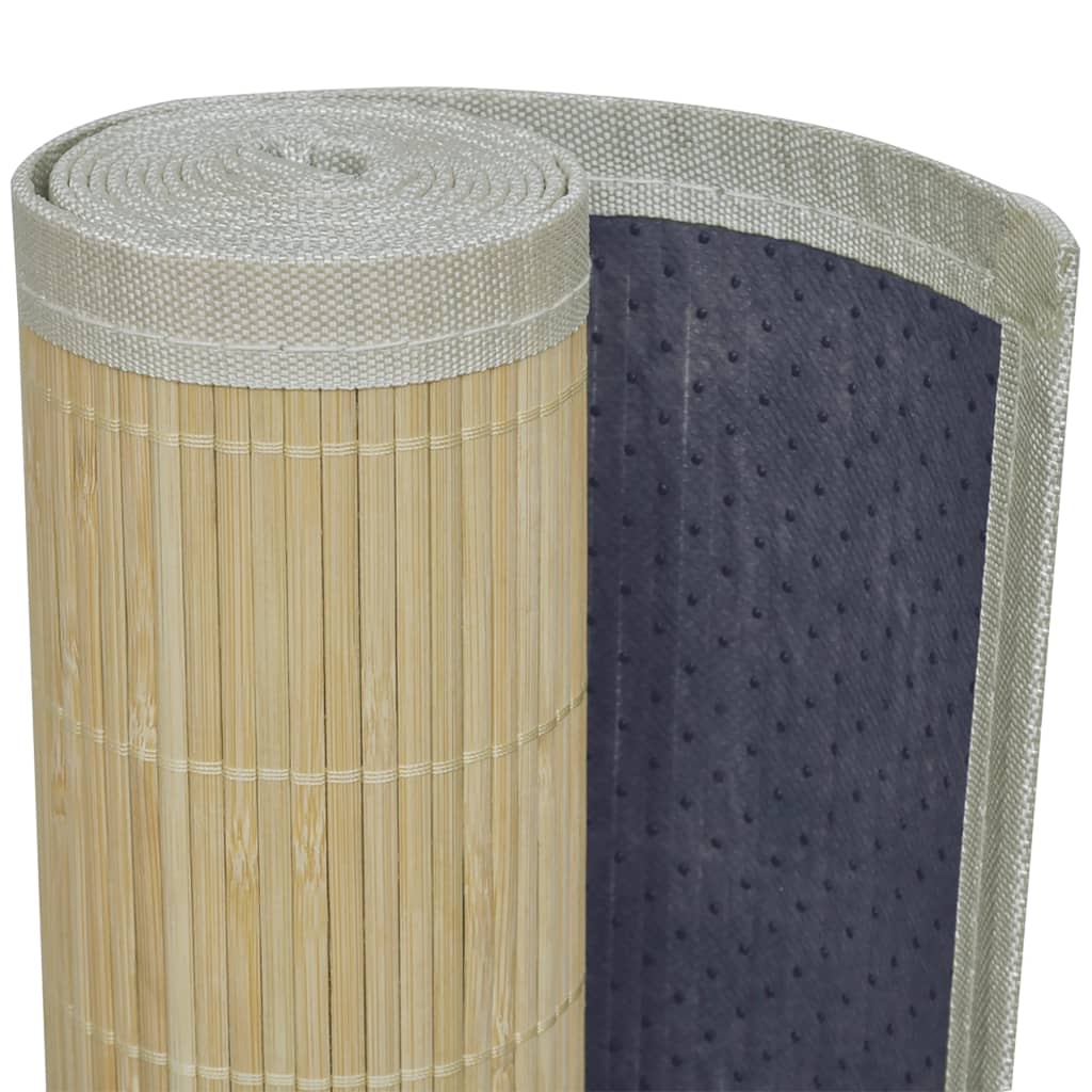Luonnollinen Suorakaide Bambumatto 120 x 180 cm - Sisustajankoti.fi