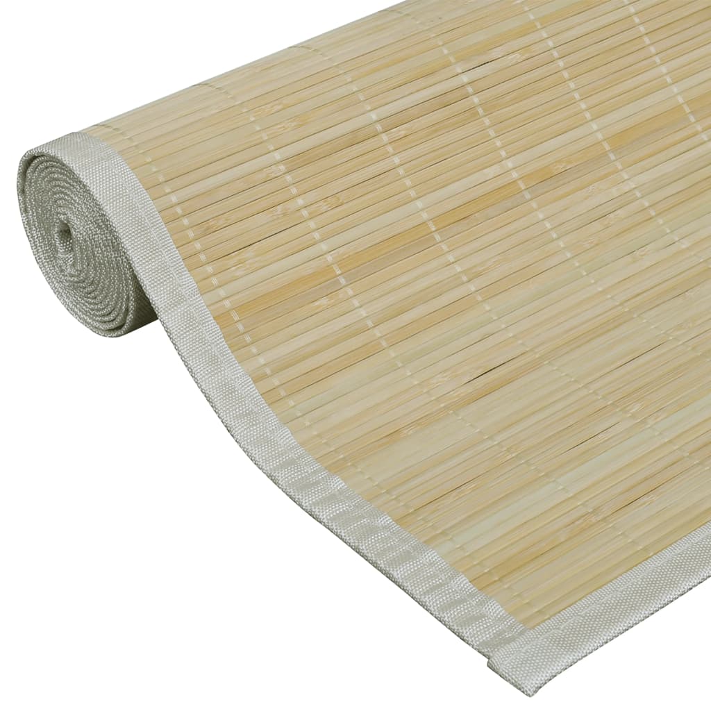 Luonnollinen Suorakaide Bambumatto 120 x 180 cm - Sisustajankoti.fi