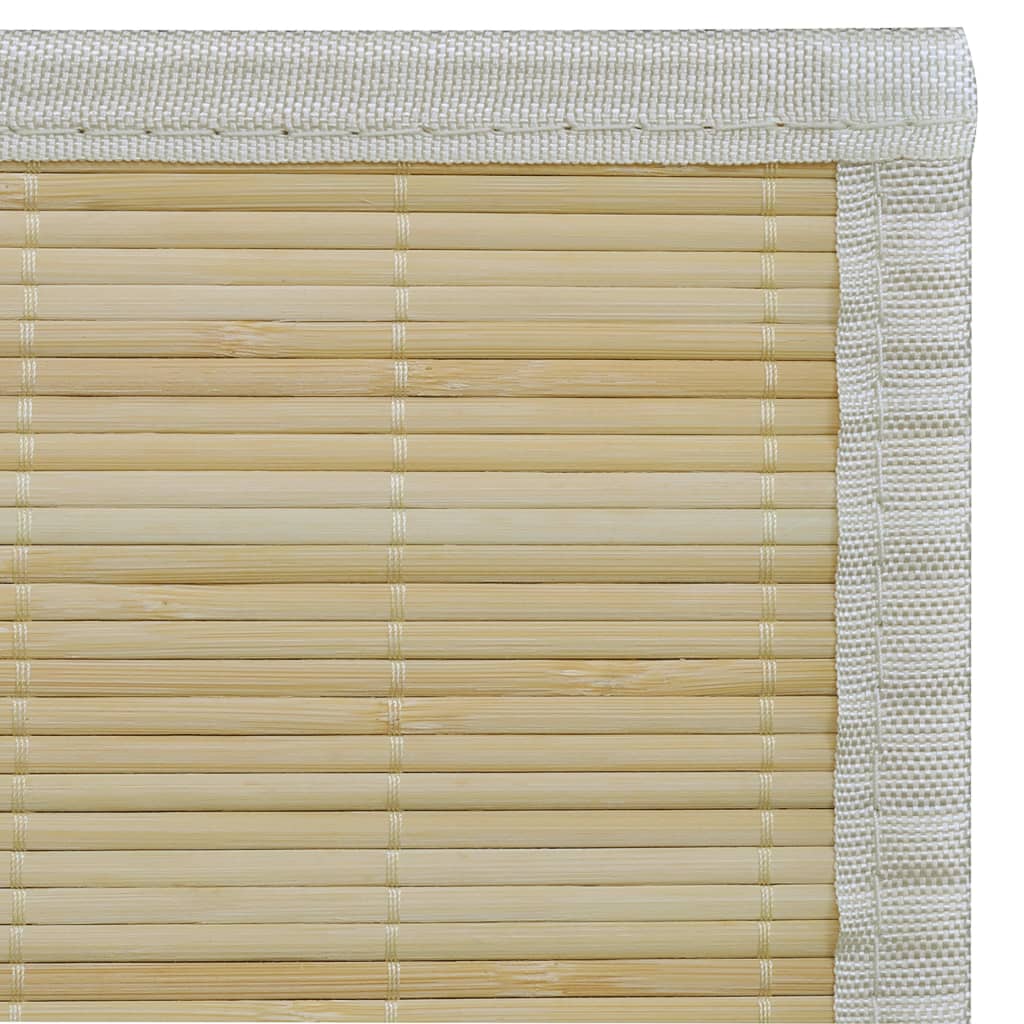 Luonnollinen Suorakaide Bambumatto 120 x 180 cm - Sisustajankoti.fi