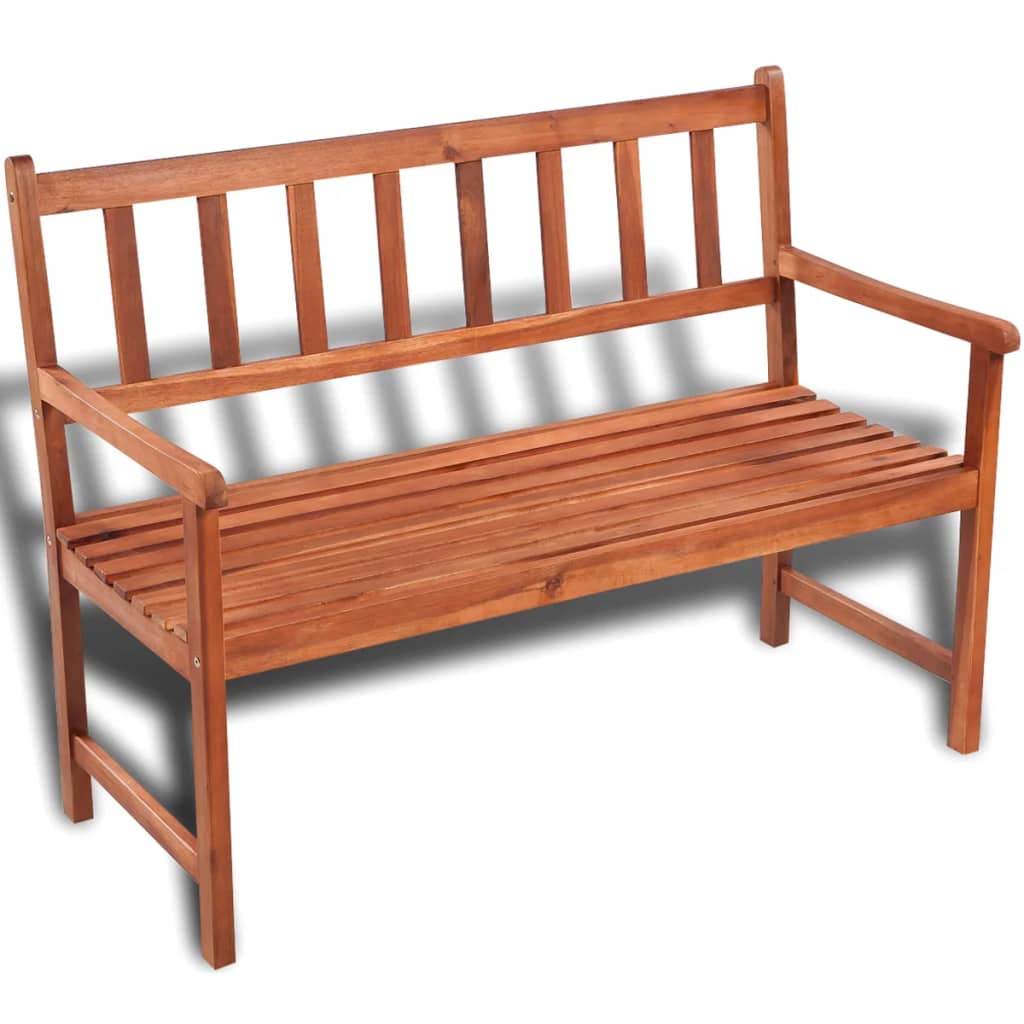 Puutarhapenkki 120 cm akaasiapuu - Sisustajankoti.fi