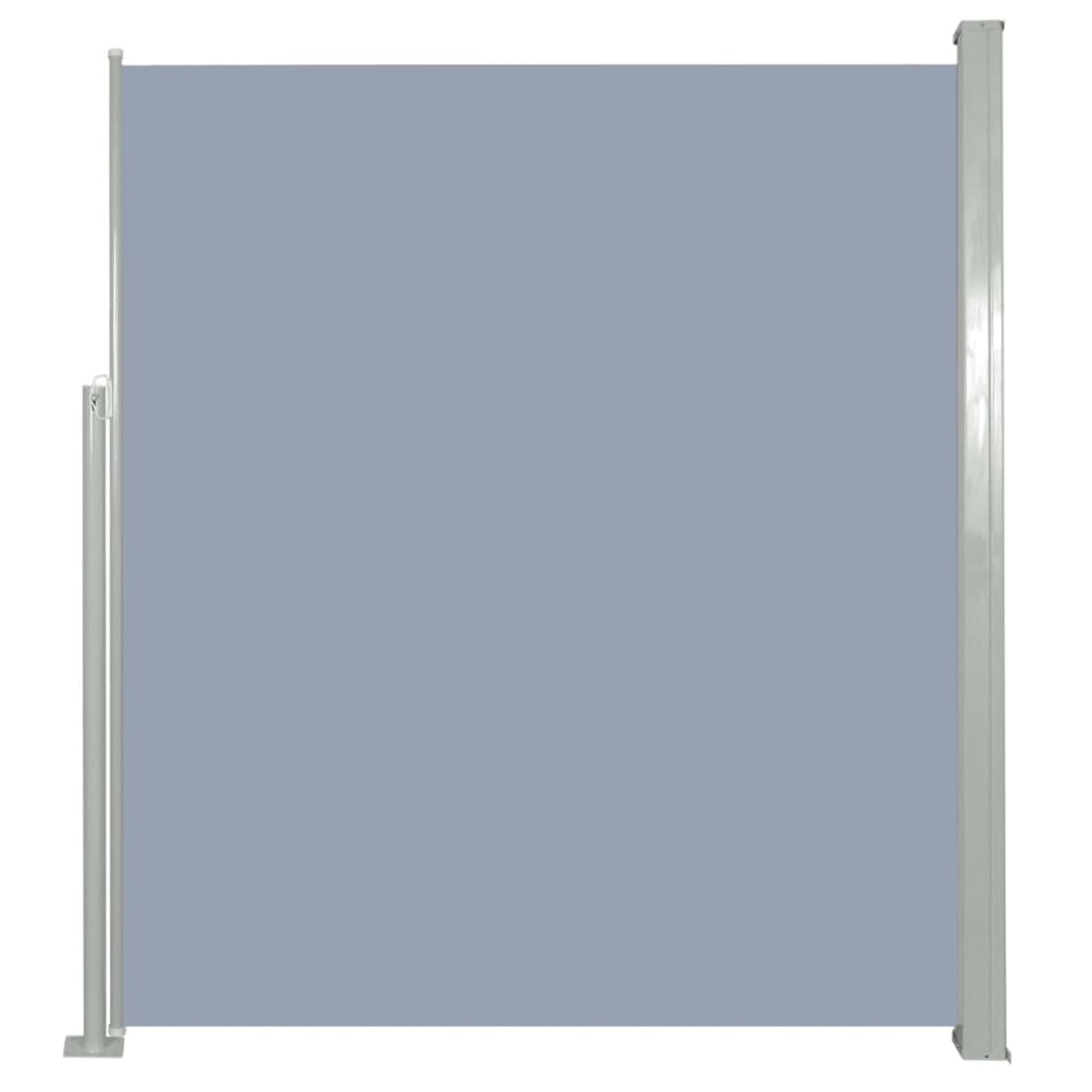 Sivumarkiisi terassille 160 x 300 cm Harmaa - Sisustajankoti.fi